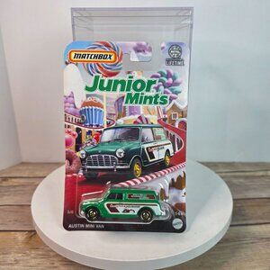 Matchbox Junior Mints Austin Mini Van Diecast Model 6/6
